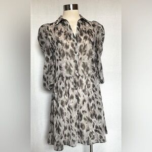 ASOS animal print dress